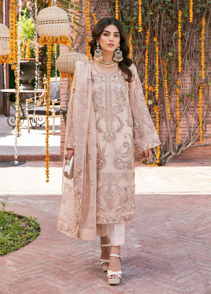 Akbar Aslam Luxury Pret  Organza 3 Piece Suit AA22P MUGPIE