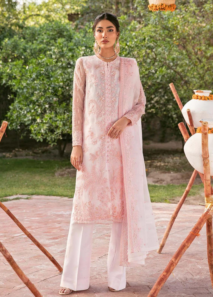 Akbar Aslam Luxury Pret  Organza 3 Piece Suit AA22P CHERRYPIE