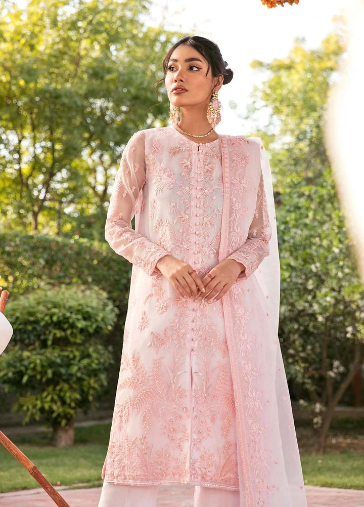 Akbar Aslam Luxury Pret  Organza 3 Piece Suit AA22P CHERRYPIE