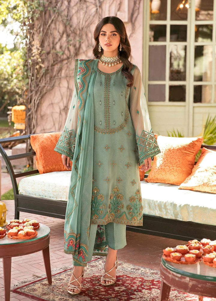 Akbar Aslam Luxury Pret  Organza 3 Piece Suit AA22P WASSBILL