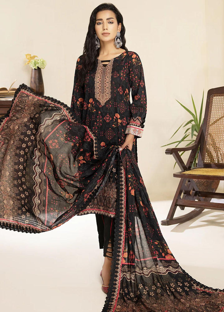 Al Zohaib Printed Lawn Suits Unstitched 3 Piece AZ23C D-02 - Summer Collection