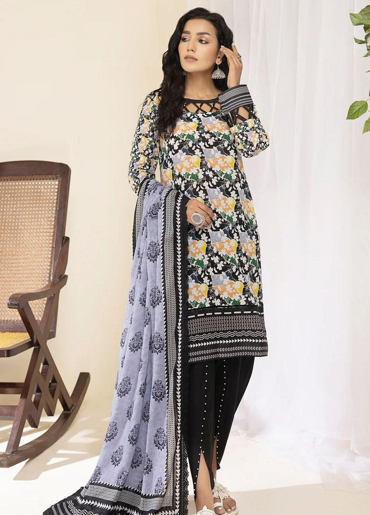 Al Zohaib Printed Lawn Suits Unstitched 3 Piece AZ23C D-05 - Summer Collection