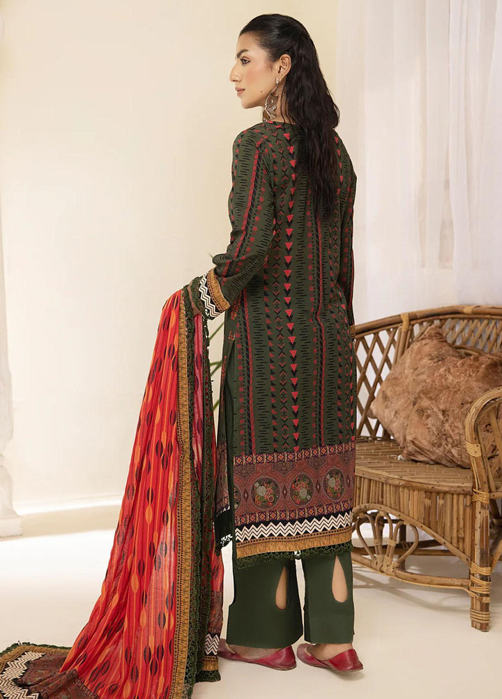 Al Zohaib Printed Lawn Suits Unstitched 3 Piece AZ23C D-09 - Summer Collection
