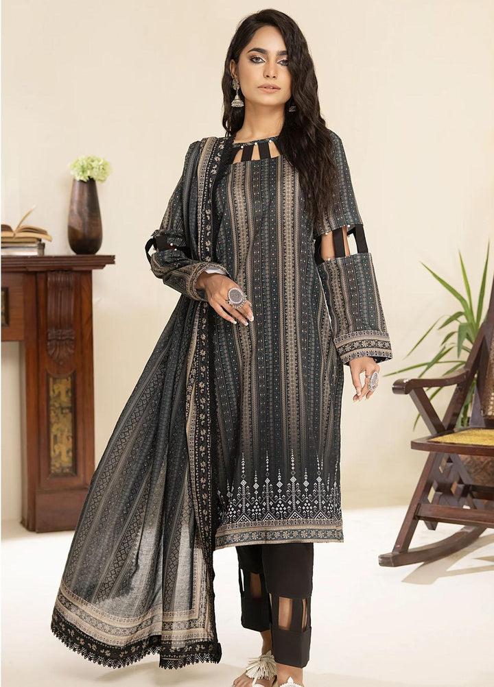 Al Zohaib Printed Lawn Suits Unstitched 3 Piece AZ23C D-11 - Summer Collection