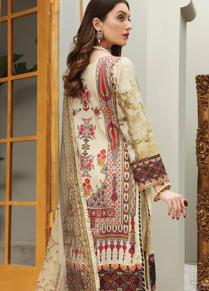 Festive Hues By Al Zohaib Embroidered Jacquard Suits Unstitched 3 Piece AZ21FH 06 - Festive Collection