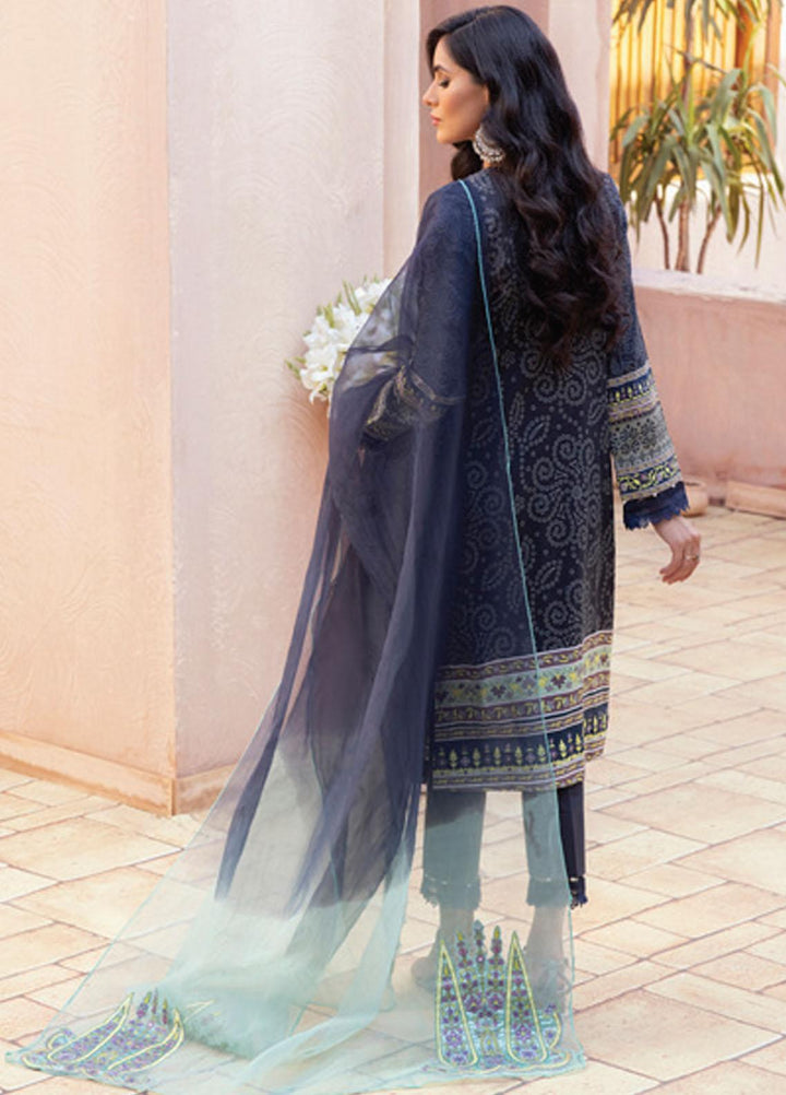 Festive Hues By Al Zohaib Embroidered Lawn Suits Unstitched 3 Piece AZ21-FH2 10 - Summer Collection