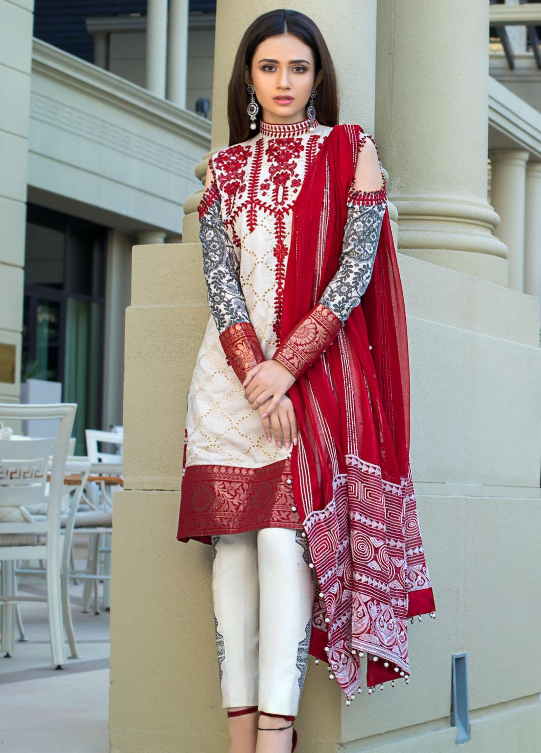 Mahiymaan By Al Zohaib Embroidered Lawn Suits Unstitched 3 Piece MAH21AZ D-09 - Summer Collection