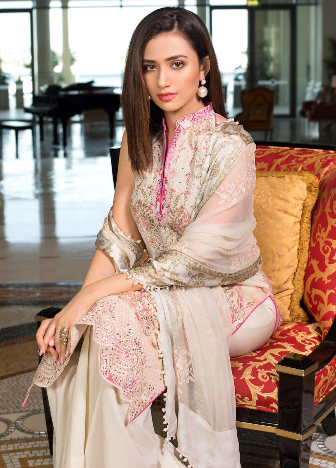 Mahiymaan By Al Zohaib Embroidered Lawn Suits Unstitched 3 Piece MAH21AZ D-13 - Summer Collection