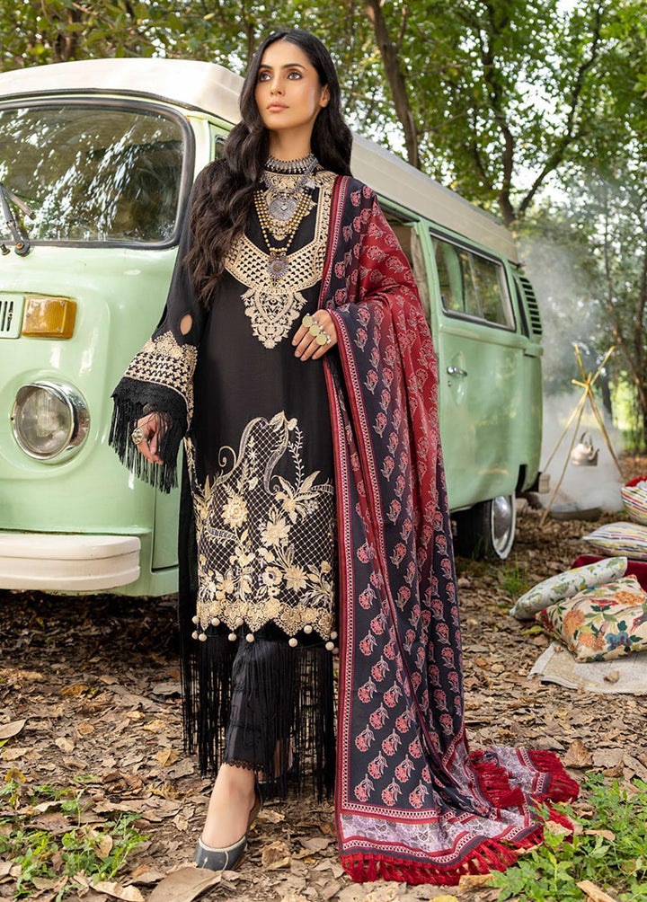 Wintry Breeze By Al Zohaib Embroidered Khaddar Suits Unstitched 3 Piece AZ22WB 01 - Winter Collection