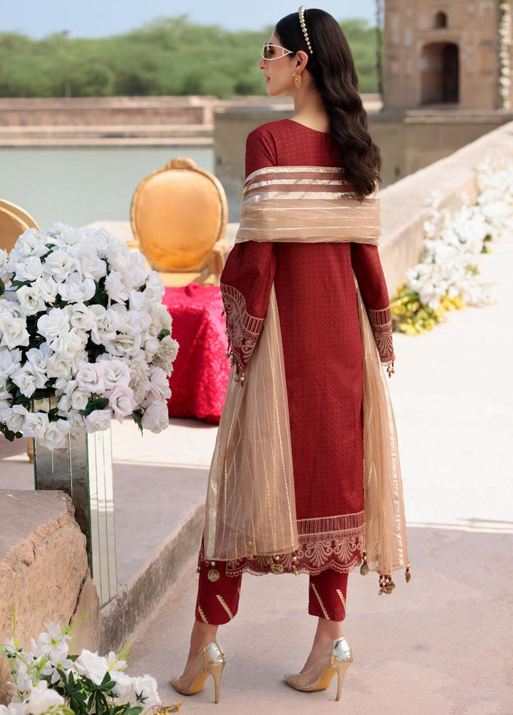 Alannah By Emaan Adeel Embroidered Lawn Suits Unstitched 3 Piece EA22A AL-03 - Festive Collection