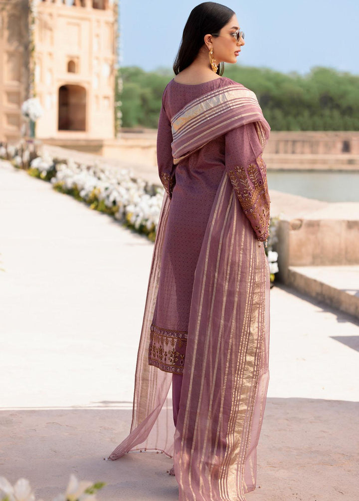 Alannah By Emaan Adeel Embroidered Lawn Suits Unstitched 3 Piece EA22A AL-04 - Festive Collection