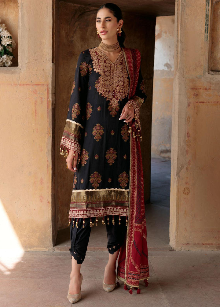 Alannah By Emaan Adeel Embroidered Lawn Suits Unstitched 3 Piece EA22A AL-05 - Festive Collection