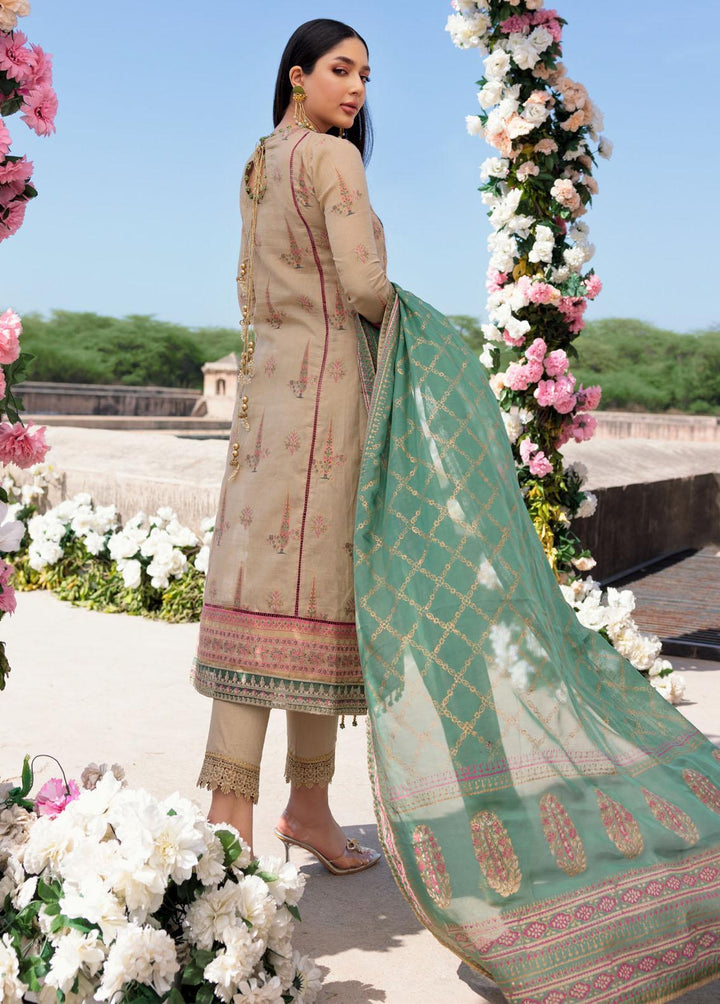 Alannah By Emaan Adeel Embroidered Lawn Suits Unstitched 3 Piece EA22A AL-06 - Festive Collection