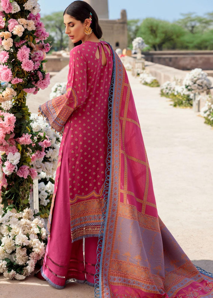 Alannah By Emaan Adeel Embroidered Lawn Suits Unstitched 3 Piece EA22A AL-07 - Festive Collection