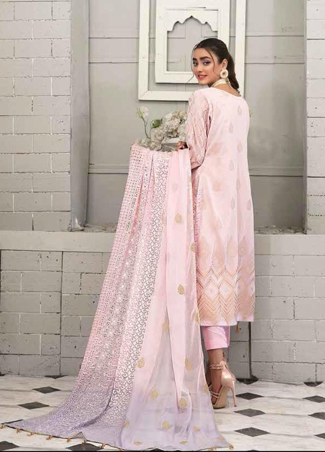 Alesia By Riaz Arts Embroidered Lawn Suits Unstitched 3 Piece RA21A 1233 - Summer Collection