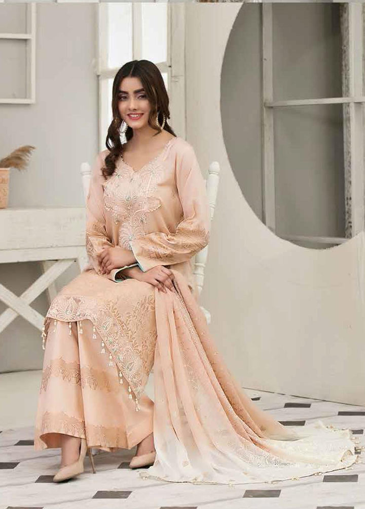 Alesia By Riaz Arts Embroidered Lawn Suits Unstitched 3 Piece RA21A 1236 - Summer Collection