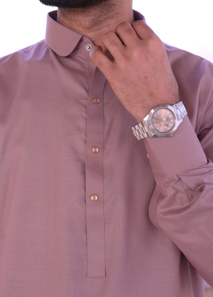 Alif Yay Cotton Plain Mens Shalwar Kameez - AY-014