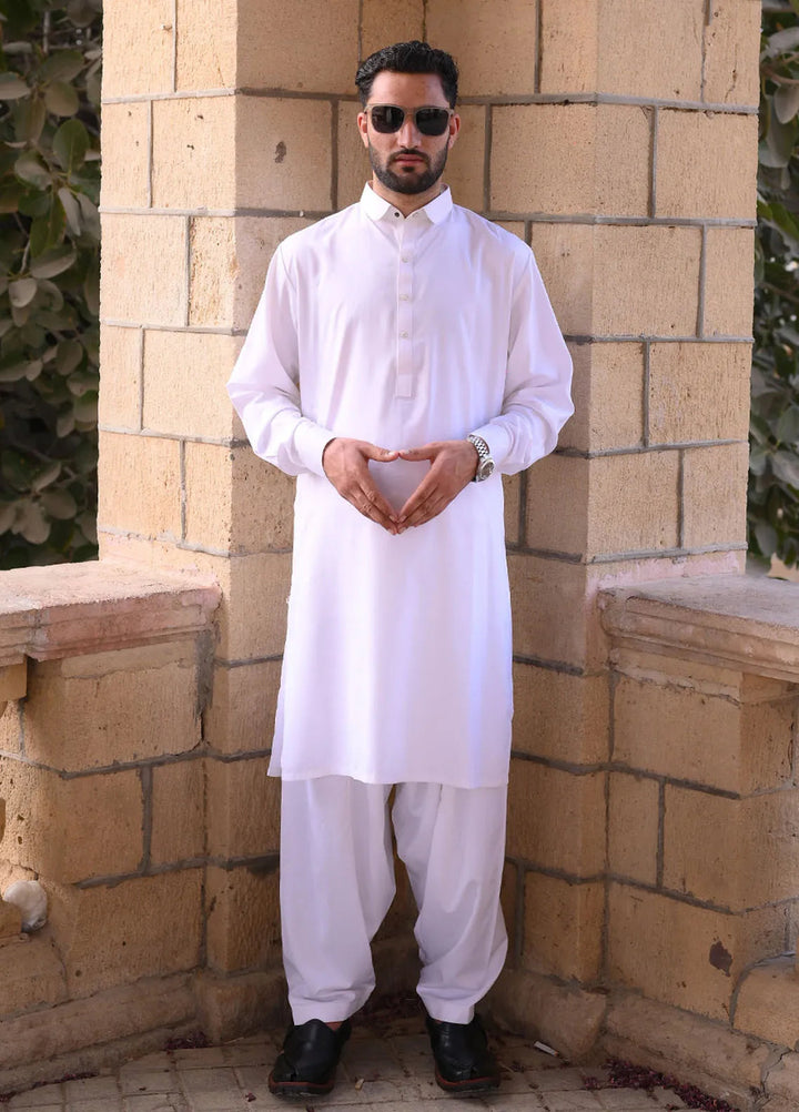 Alif Yay Cotton Plain Mens Shalwar Kameez - AY-015