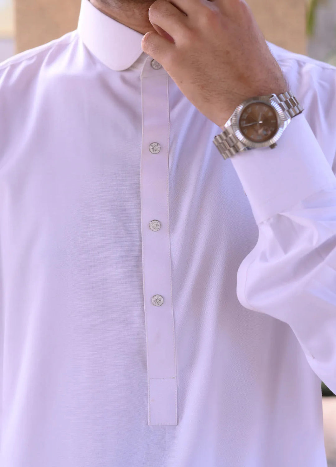 Alif Yay Cotton Plain Mens Shalwar Kameez - AY-015