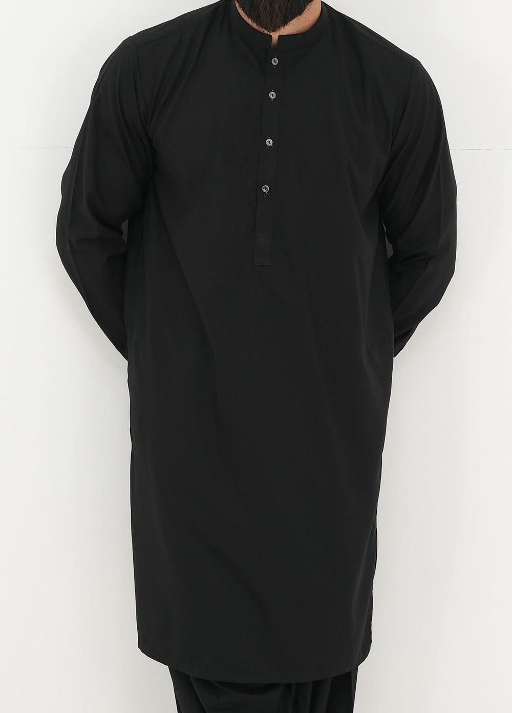 Alif Yay Pret Plain Blended Kurta-Shalwar AY-018