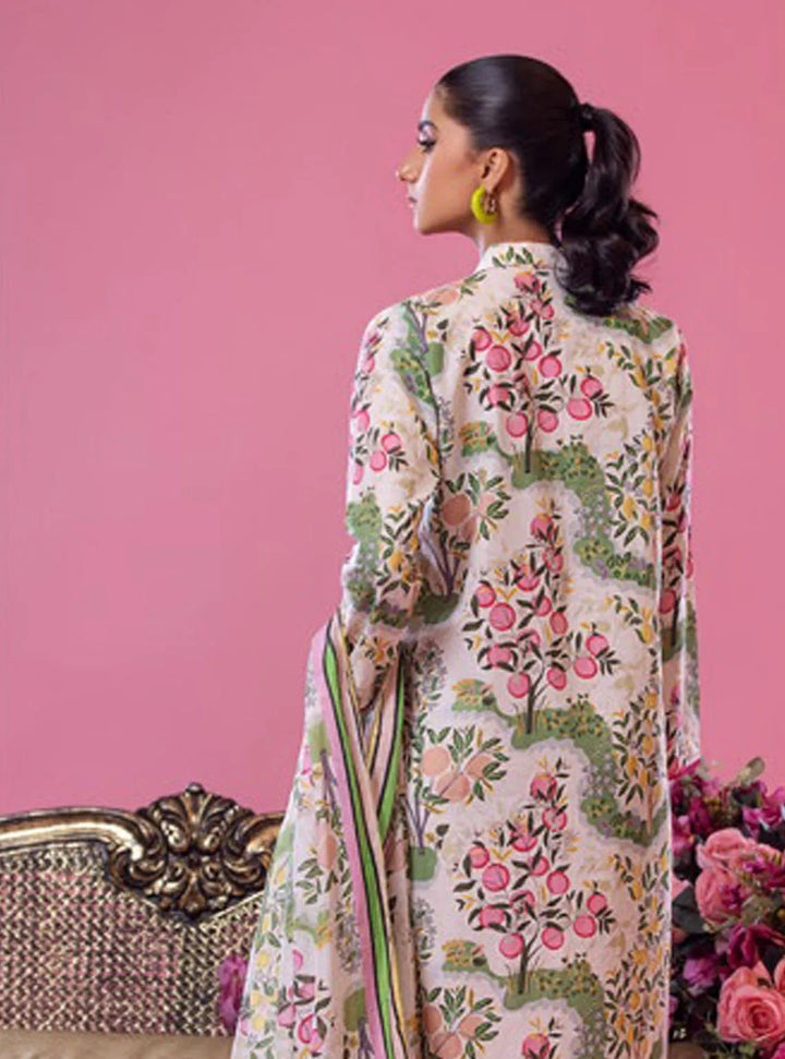 Alisha by Shariq Textiles Printed Lawn Suit Unstitched 3 Piece SQT24A ST-05 - Summer Collection