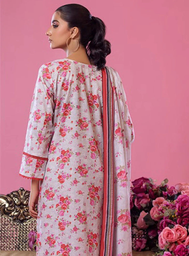 Alisha by Shariq Textiles Printed Lawn Suit Unstitched 3 Piece SQT24A ST-07 - Summer Collection