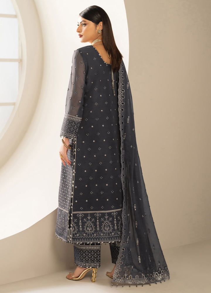 Alizeh Fashion Embroidered Chiffon Suits Unstitched 3 Piece Akoya - Formals Collection