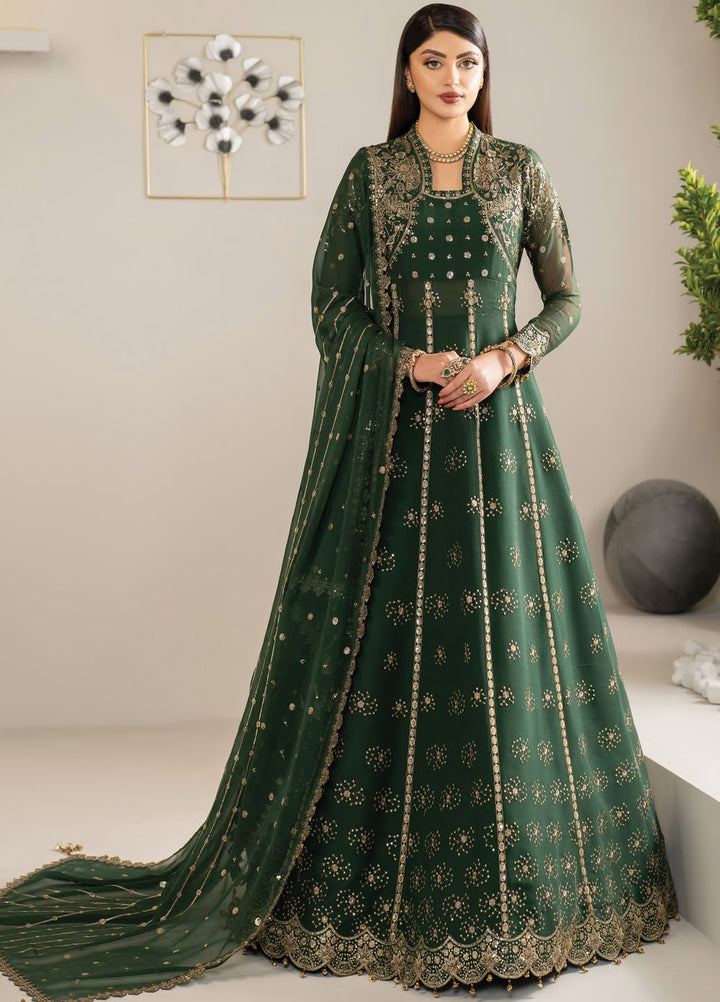 Alizeh Fashion Embroidered Chiffon Suits Unstitched 3 Piece Elza - Formals Collection