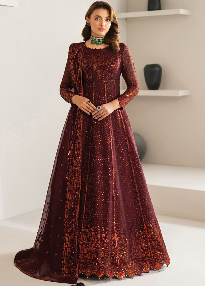 Alizeh Fashion Embroidered Chiffon Suits Unstitched 3 Piece Liyana - Formals Collection