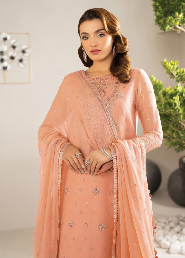 Alizeh Fashion Embroidered Chiffon Suits Unstitched 3 Piece Ranisa - Formals Collection