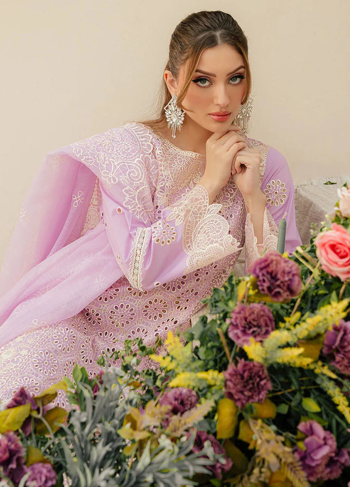 Allenura By Mahnur Embroidered Lawn Suits Unstitched 3 Piece MN24A D-02 Harmony - Luxury Collection