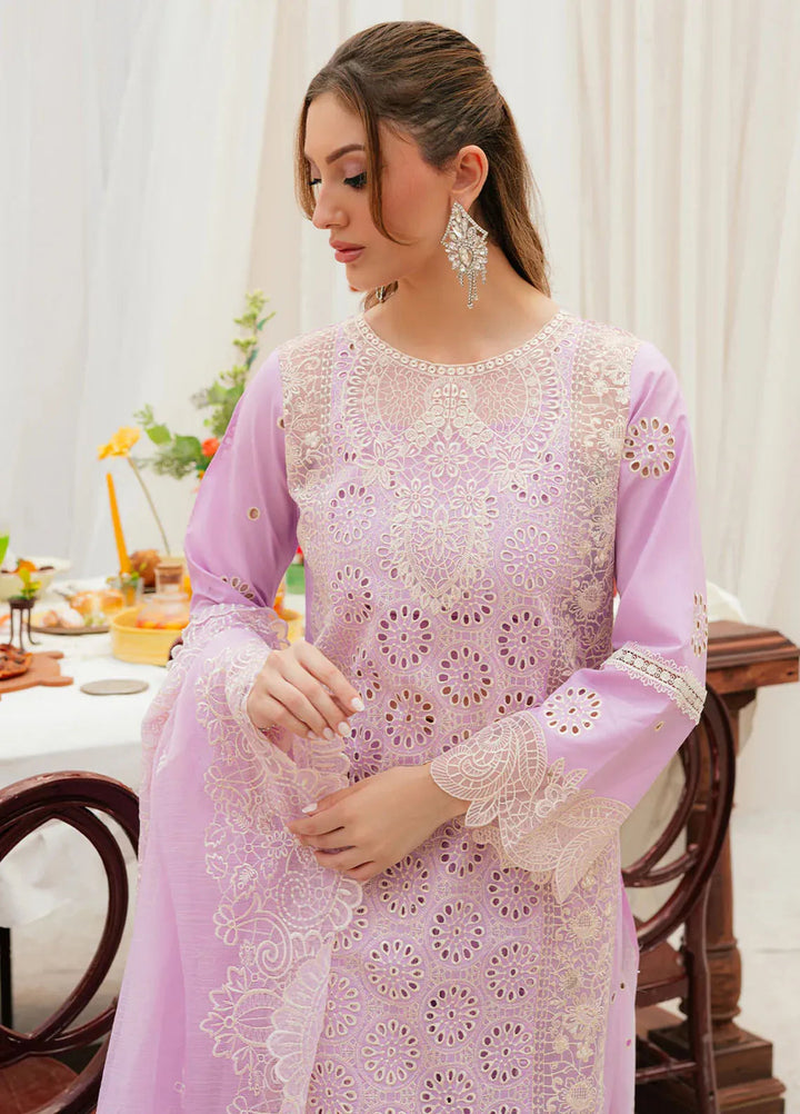 Allenura By Mahnur Embroidered Lawn Suits Unstitched 3 Piece MN24A D-02 Harmony - Luxury Collection