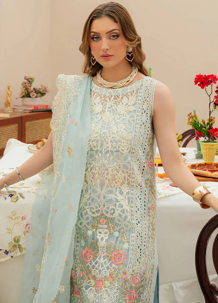 Allenura By Mahnur Embroidered Lawn Suits Unstitched 3 Piece MN24A D-04 Elyssa - Luxury Collection