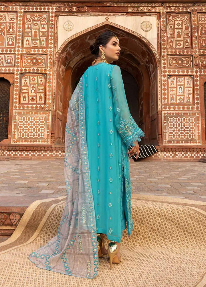 Allure By Charizma Embroidered Chiffon Suits Unstitched 3 Piece CRZ22AC CAL-06 - Luxury Collection