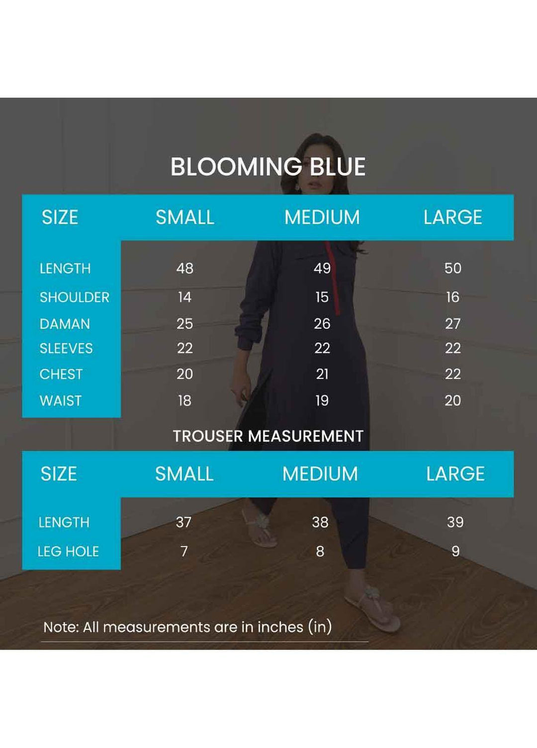 Jooray Kapray Pret  Linen 2 Piece Suit JK23A Blooming Blue