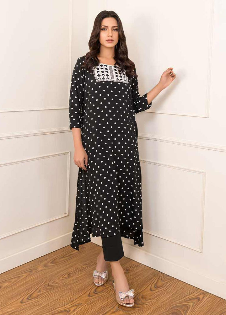 Jooray Kapray Pret  Crepe 2 Piece Suit JK23A Polka Dee