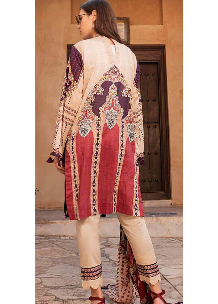 Alyssa by Banafsheh Embroidered Lawn Suits Unstitched 3 Piece BF21AL D-04 - Luxury Summer Collection