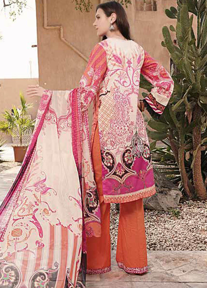 Alyssa by Banafsheh Embroidered Lawn Suits Unstitched 3 Piece BF21AL D-06 - Luxury Summer Collection