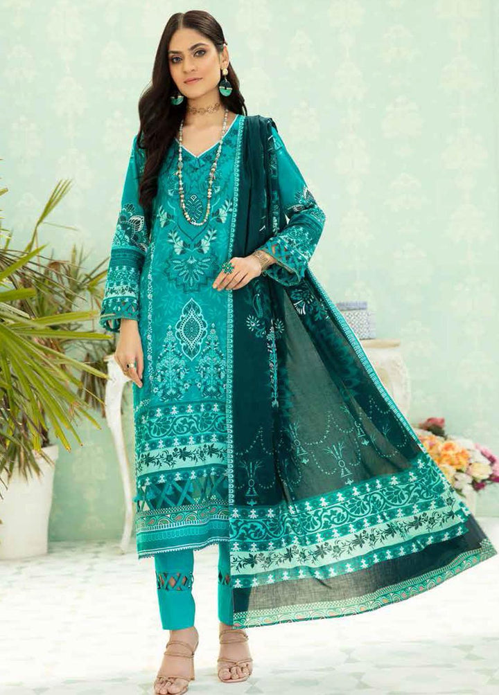 Alyssa by Banafsheh Printed Lawn Suits Unstitched 3 Piece BF22A BNA-02 - Summer Collection