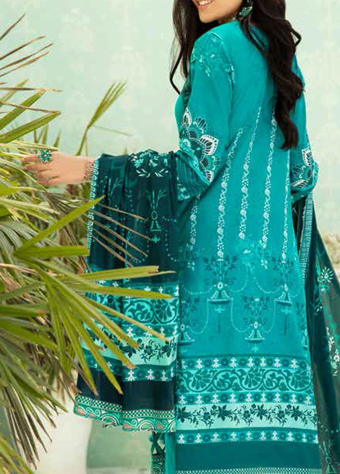 Alyssa by Banafsheh Printed Lawn Suits Unstitched 3 Piece BF22A BNA-02 - Summer Collection