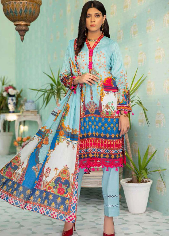 Alyssa by Banafsheh Printed Lawn Suits Unstitched 3 Piece BF22A BNA-03 - Summer Collection