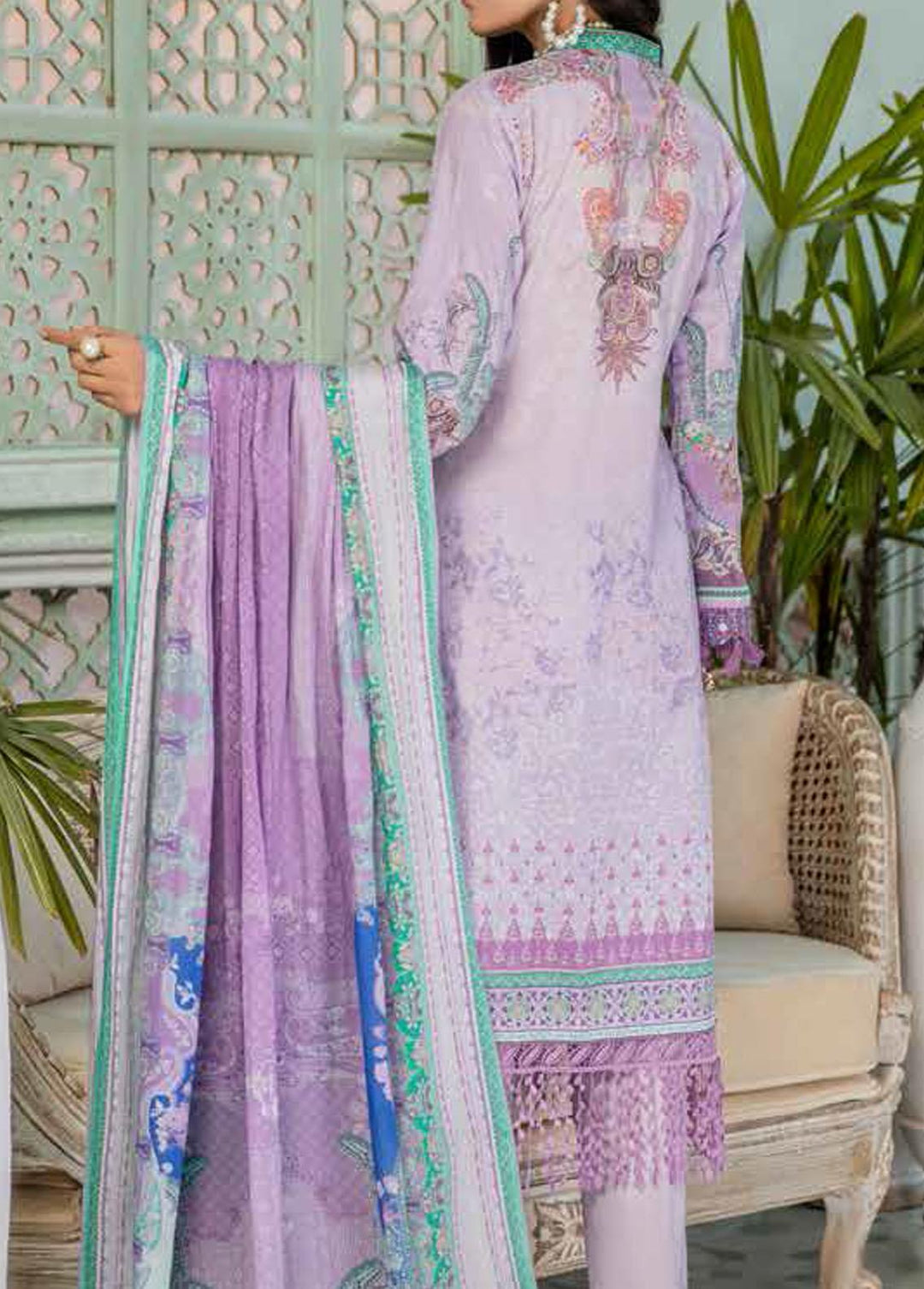 Alyssa by Banafsheh Printed Lawn Suits Unstitched 3 Piece BF22A BNA-04 - Summer Collection