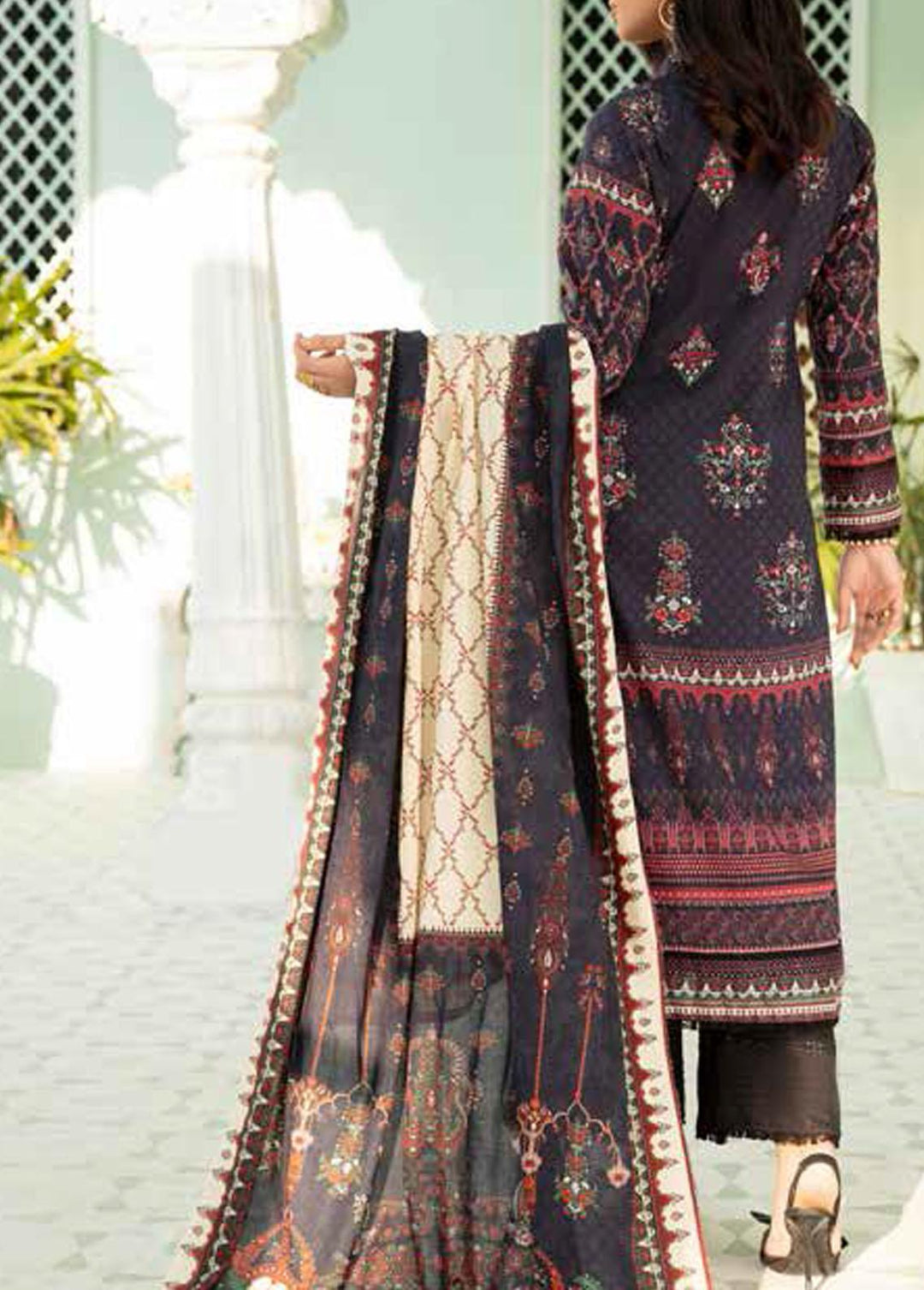 Alyssa by Banafsheh Printed Lawn Suits Unstitched 3 Piece BF22A BNA-05 - Summer Collection