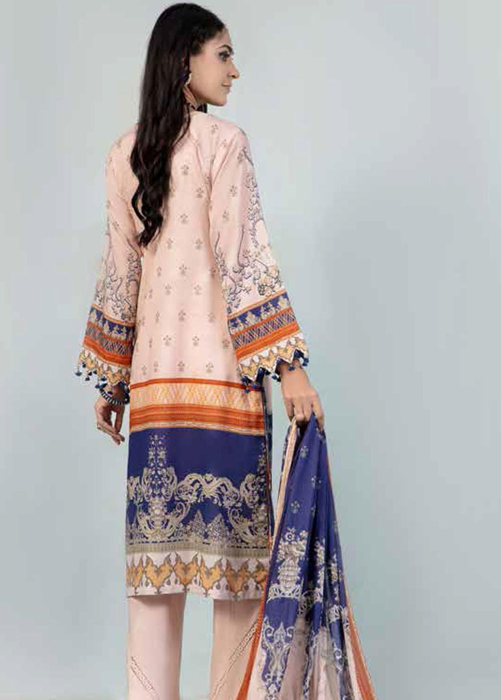Alyssa by Banafsheh Printed Lawn Suits Unstitched 3 Piece BF22A BNA-06 - Summer Collection