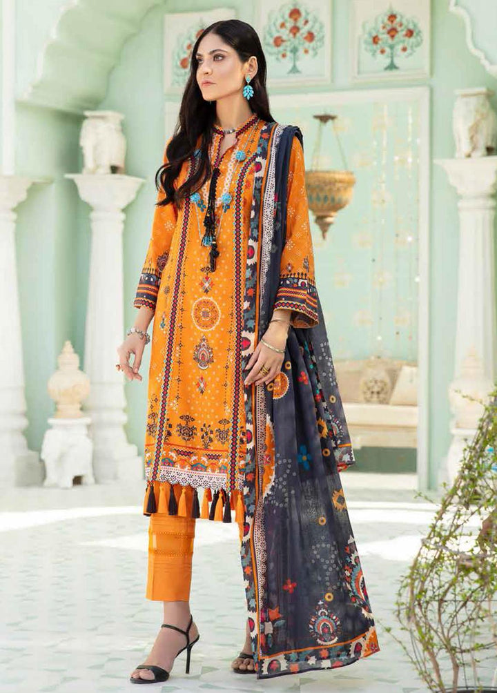 Alyssa by Banafsheh Printed Lawn Suits Unstitched 3 Piece BF22A BNA-07 - Summer Collection