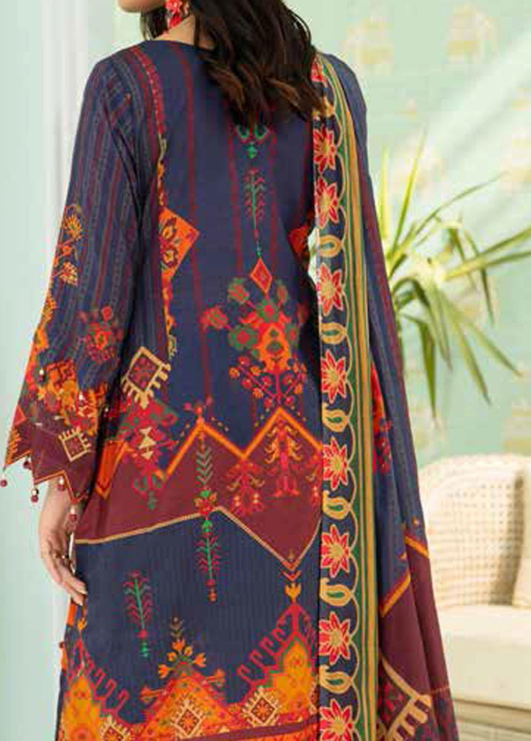 Alyssa by Banafsheh Printed Lawn Suits Unstitched 3 Piece BF22A BNA-08 - Summer Collection