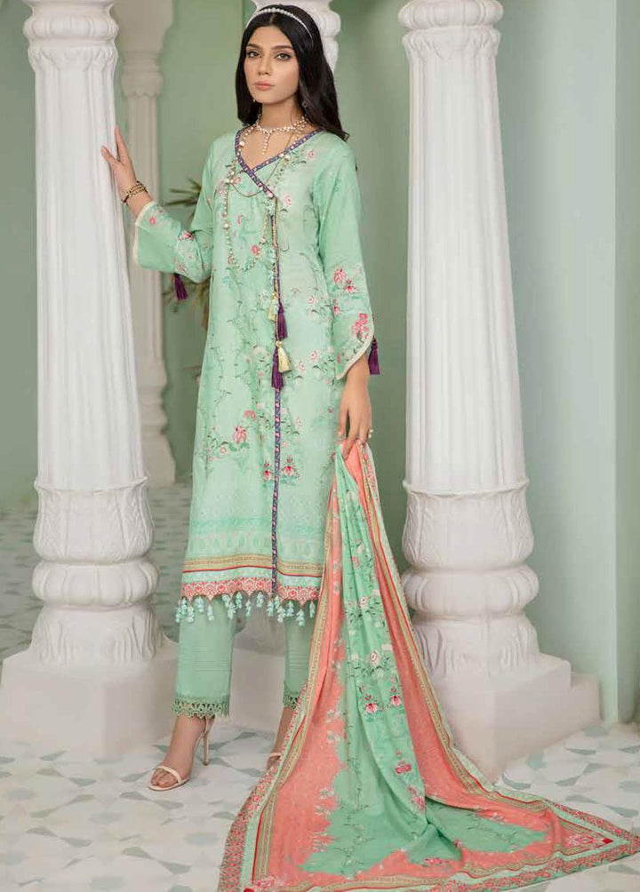 Alyssa by Banafsheh Printed Lawn Suits Unstitched 3 Piece BF22A BNA-09 - Summer Collection