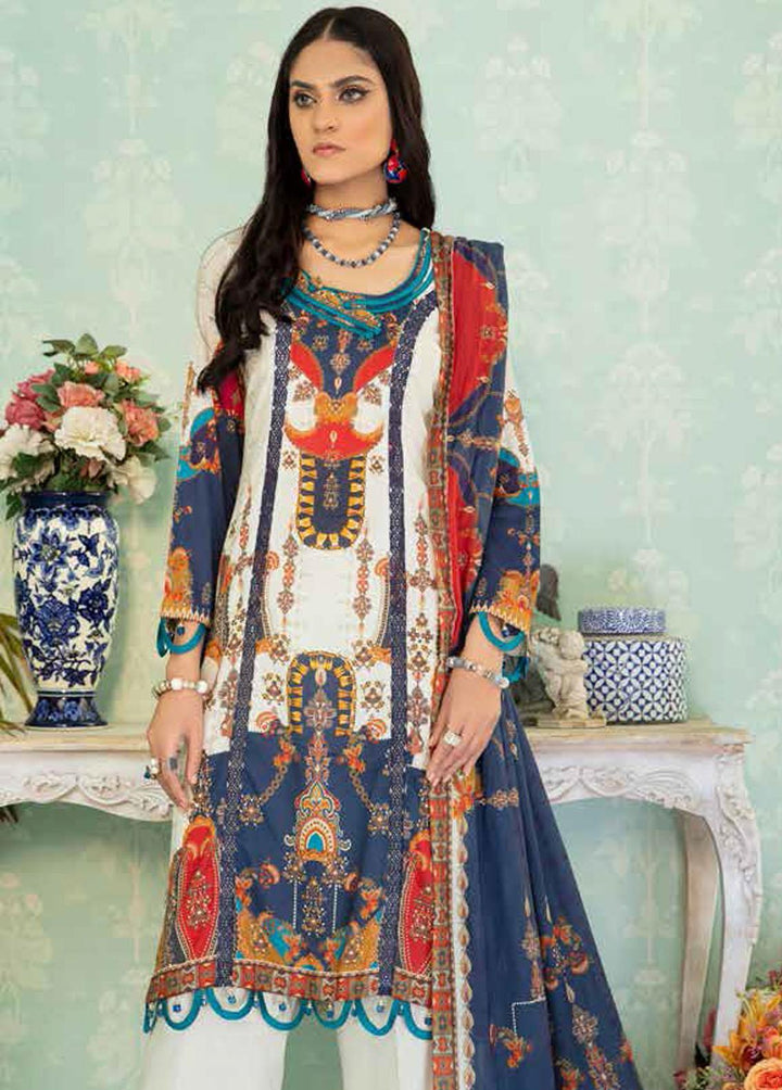 Alyssa by Banafsheh Printed Lawn Suits Unstitched 3 Piece BF22A BNA-10 - Summer Collection