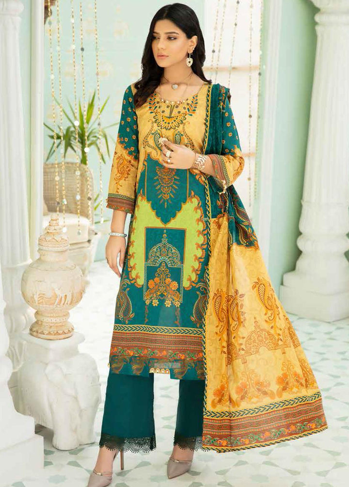 Alyssa by Banafsheh Printed Lawn Suits Unstitched 3 Piece BF22A BNA-11 - Summer Collection