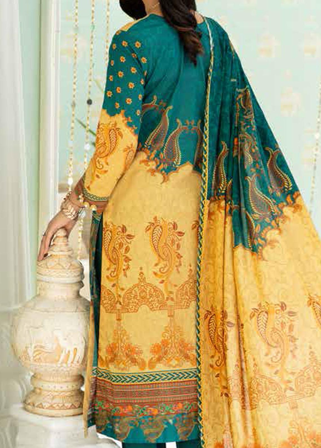 Alyssa by Banafsheh Printed Lawn Suits Unstitched 3 Piece BF22A BNA-11 - Summer Collection